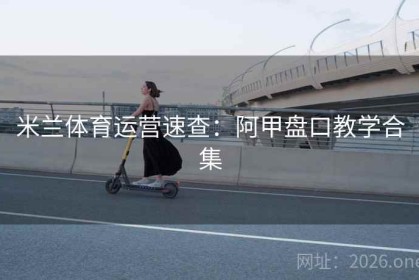 米兰体育运营速查：阿甲盘口教学合集
